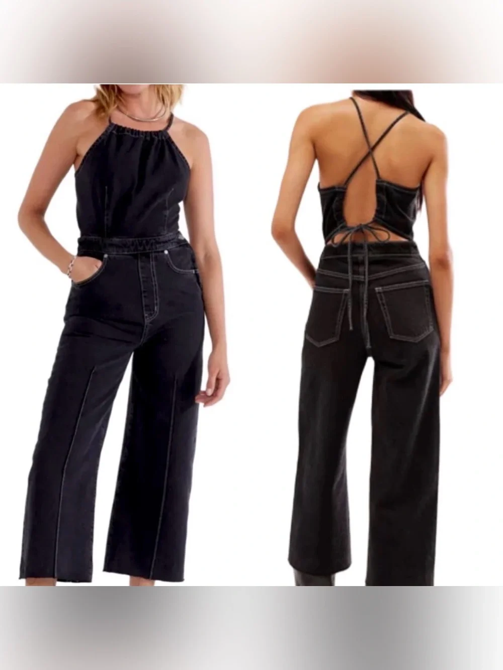ÉTICA Cami Halter Jumpsuit